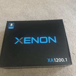 Xenon sub amp  Xa 1200.1 