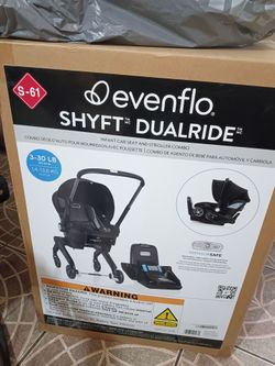 Evenflo Shyft DualRide Infant Car Seat and Stroller Combo