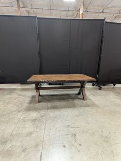 Rustic Solid Wood Coffee Table