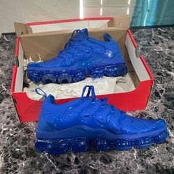 Nike men air vapermax plus game royal colorway  size 9
