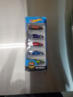 Hotwheels Hw Exotics 5 Pack