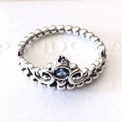 Disney's Cinderella Pumpkin, Blue Cubic Zirconia, Ring #199191C01