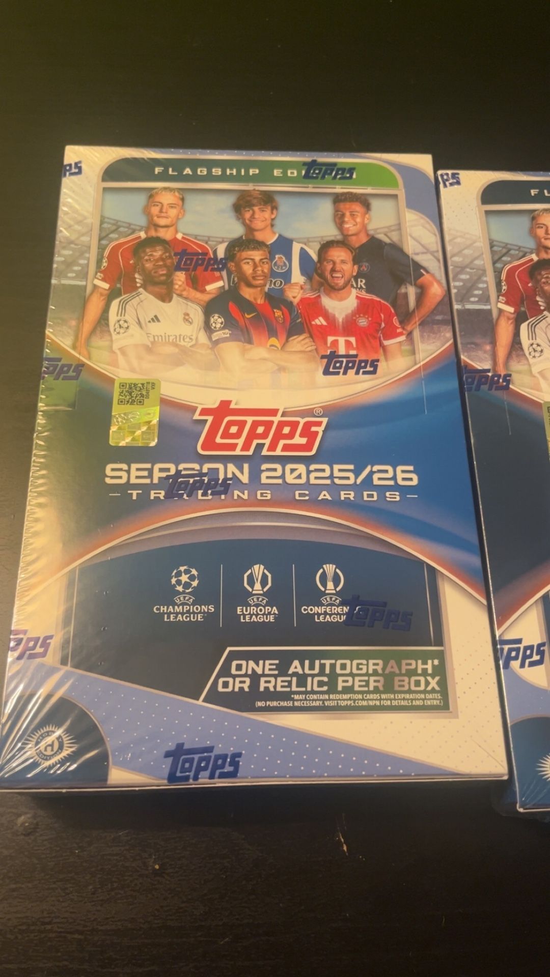 205-26 UEFA club Competition Hobby Box