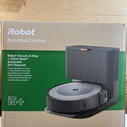 Factory brand new sealed Roomba Combo® i5+ Self-Emptying Robot Vacuum and Mop  $349   Feel free to message me if you have any questions  Check out my 