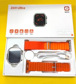 Z69 Ultra Smart Watch with 2 bands only $45