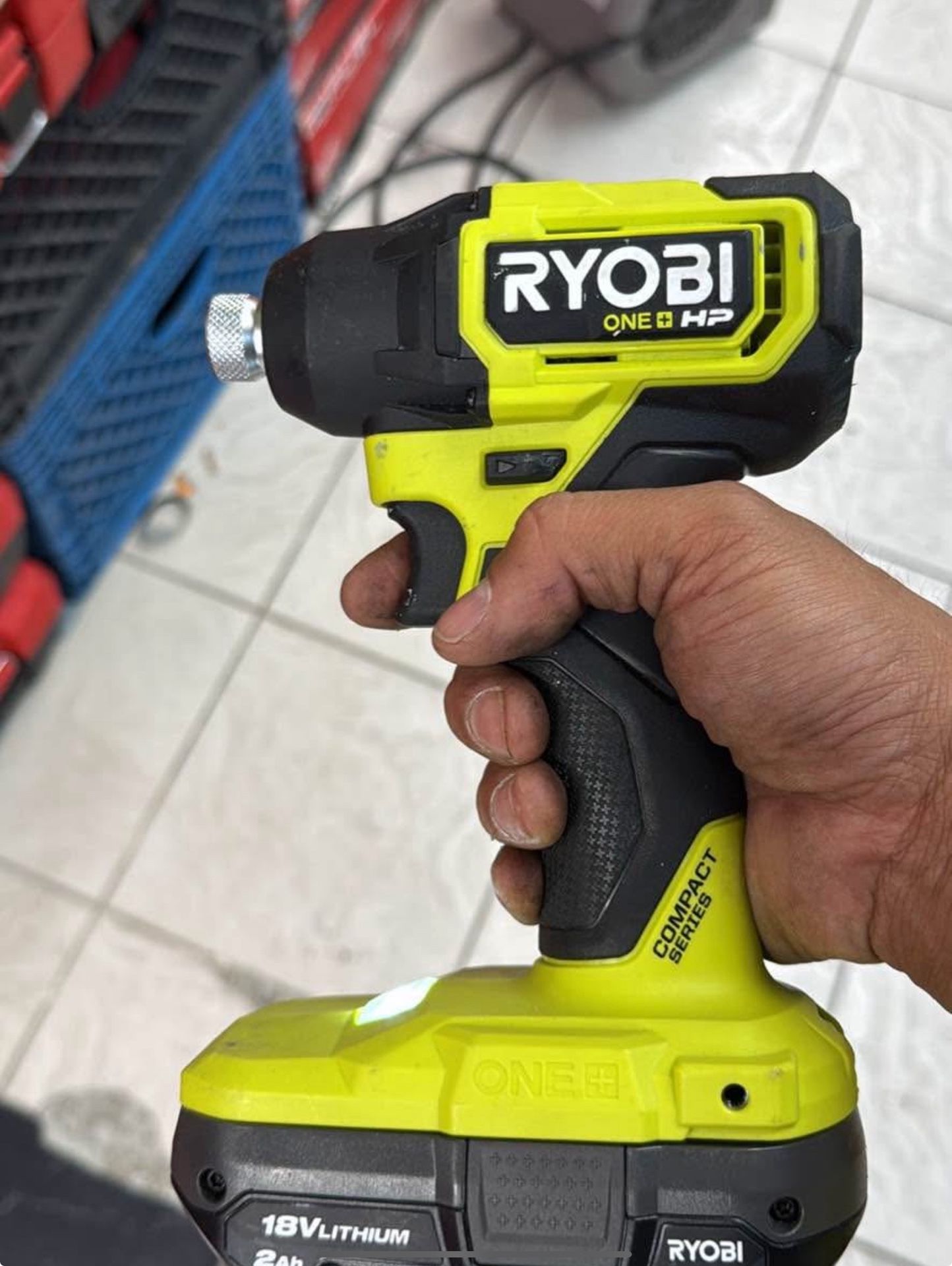 Ryobi 18v HP Impact With Battery