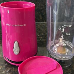 Pink Mini blender by Hamilton Beach