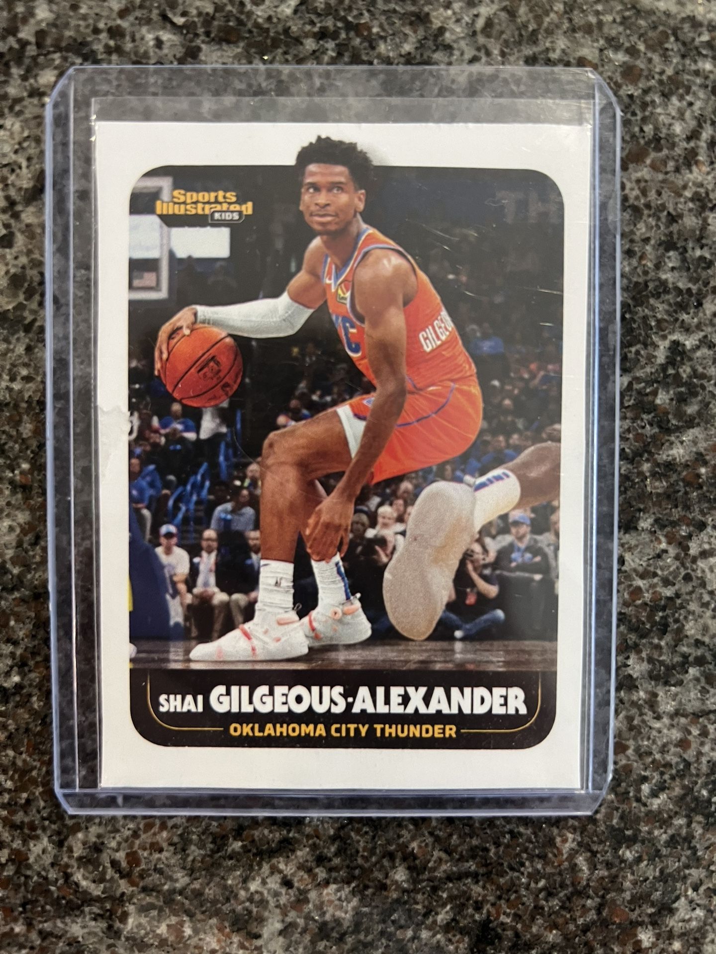Shai Gilgeous-Alexander Sports Illustrated Kids Card - Oklahoma City Thunder