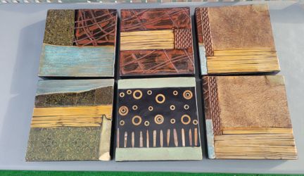 Ceramic Wall Decor 6pc