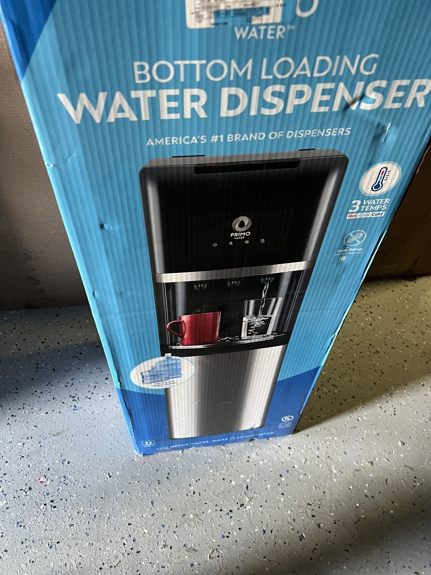 Primo Water Dispenser New in the Box