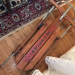 Vintage Olympian Sled -  For Sledding And Decor Ideas  