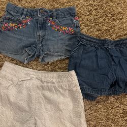 Girls Size 7/8 Shorts Lot