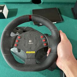 Logitech Mono Steering Wheel With Pedals, Great Condition