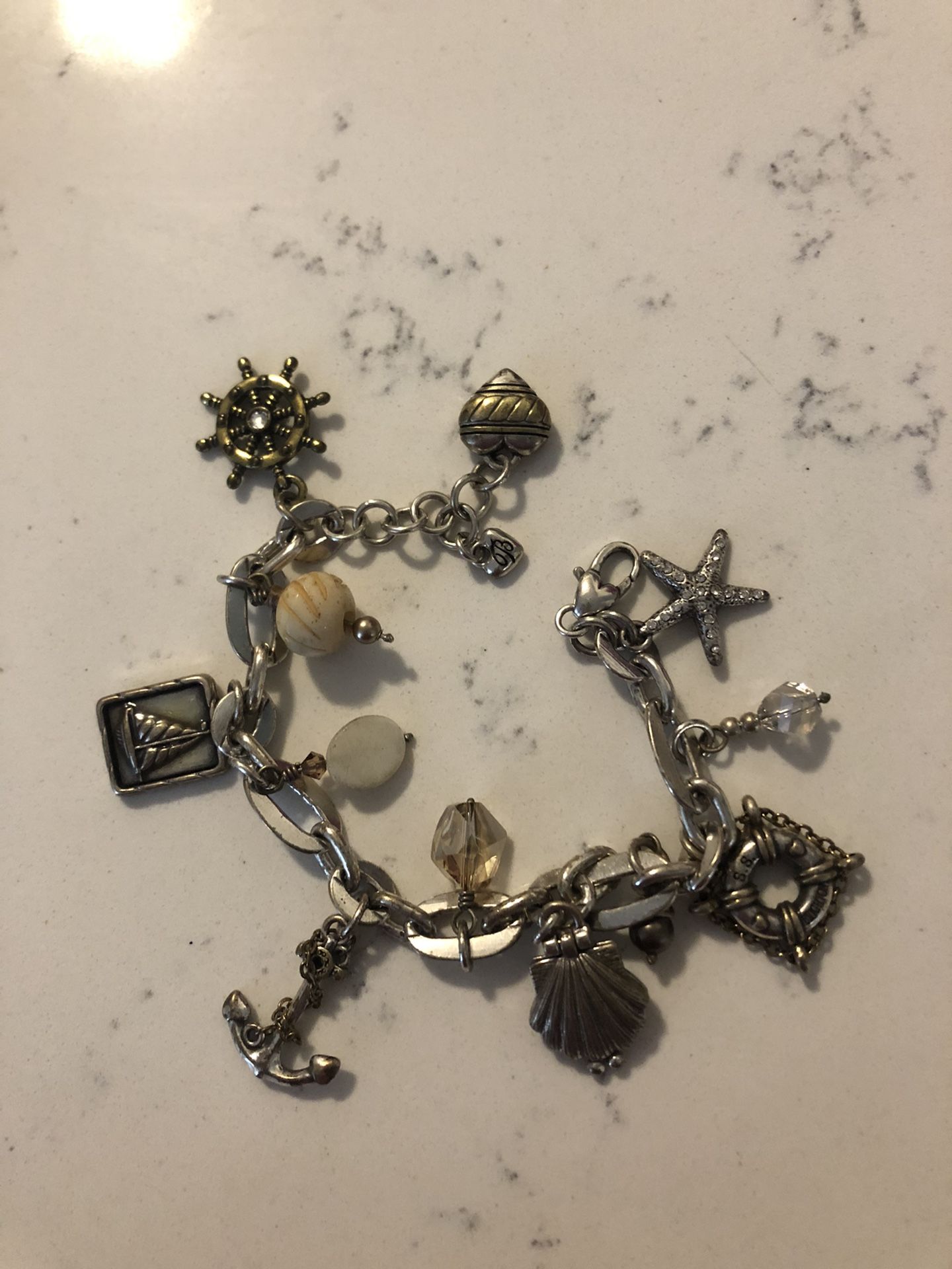 Brighton beach charm bracelet