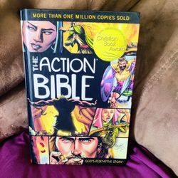 The Action Bible: God's Redemptive Story Action Comic Bible Series- Hardcover