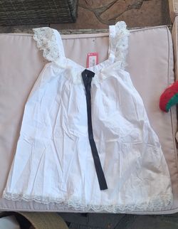 Edikted White Lace Babydoll Mini Dress Size Small – New With Tags