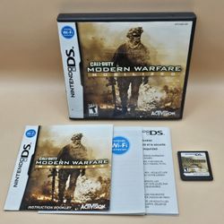 Call of Duty Modern Warfare Mobilized (Nintendo DS) CIB Video Game w/ Manual