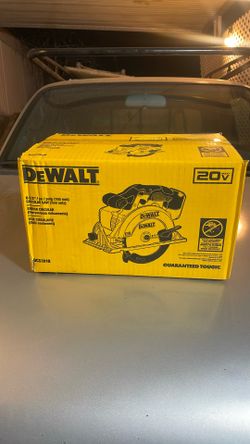 DEWALT 20V MAX Cordless 6.5 in. Sidewinder Style Circular Saw (Tool Only)