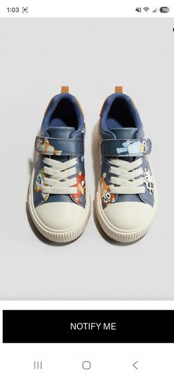 Boys bluey Sneakers size 12.5