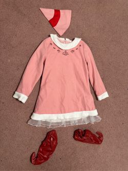 New Medium Buddy Elf Christmas Dress Costume Cosplay 