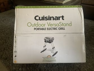Cuisinart Outdoor Portable Electric Grill — New in Unopened Box  Perfect Christmas Gift!