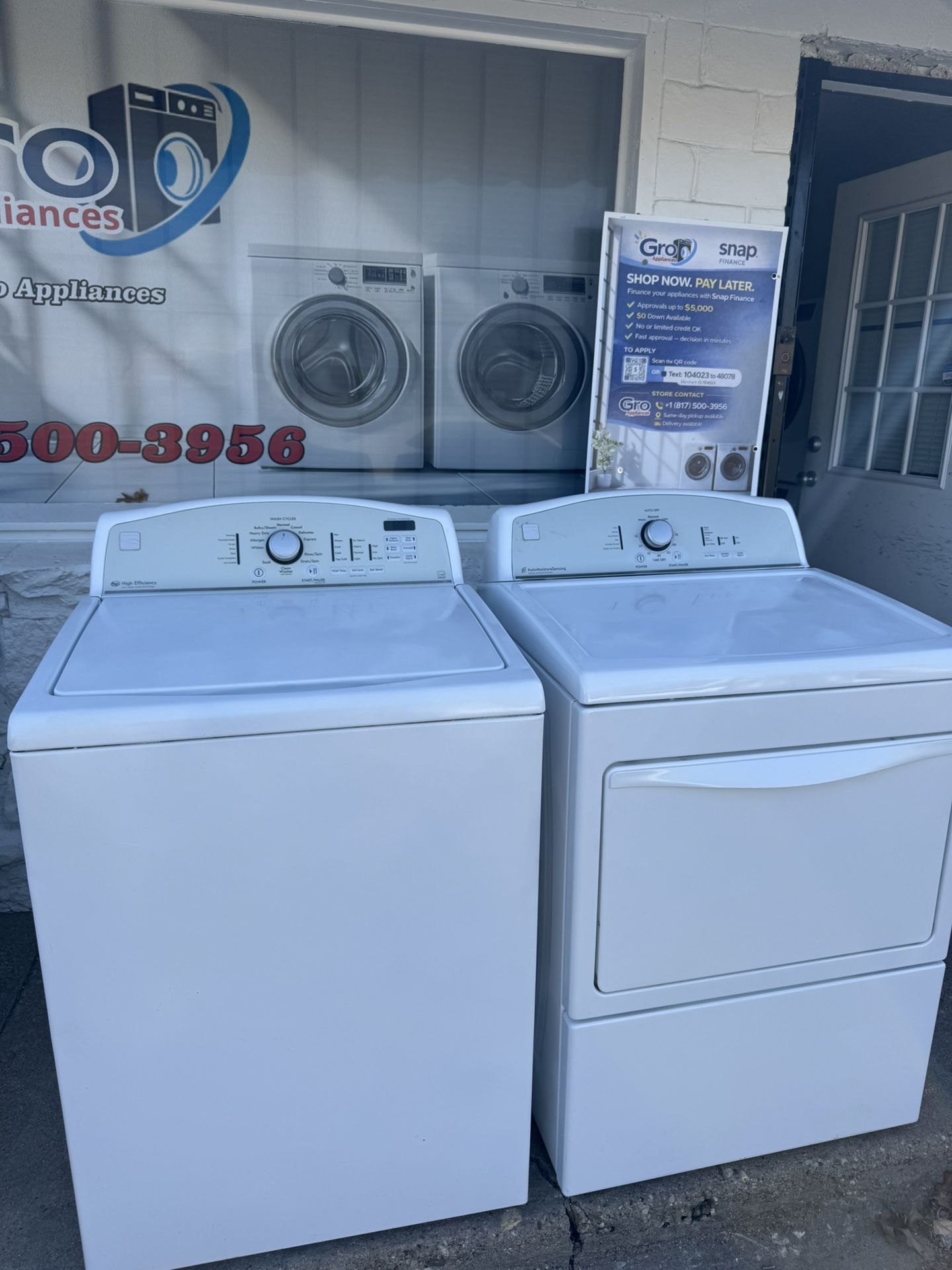 Kenmore Washer And Dryer