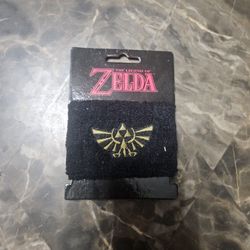 Official Nintendo Zelda Triforce Wrist Sweatband LootCrate Exclusive BRAND NEW