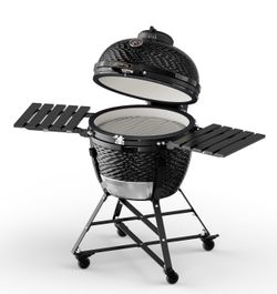 Brand New 24 Inch Ceramic Charcoal Grill Smoker