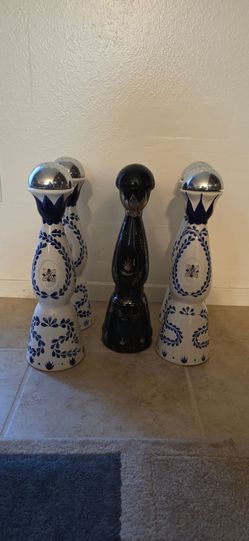 Clase Azul Hand-Painted Empty Bottles