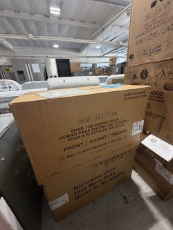Over-the-Range Microwave Oven in Box