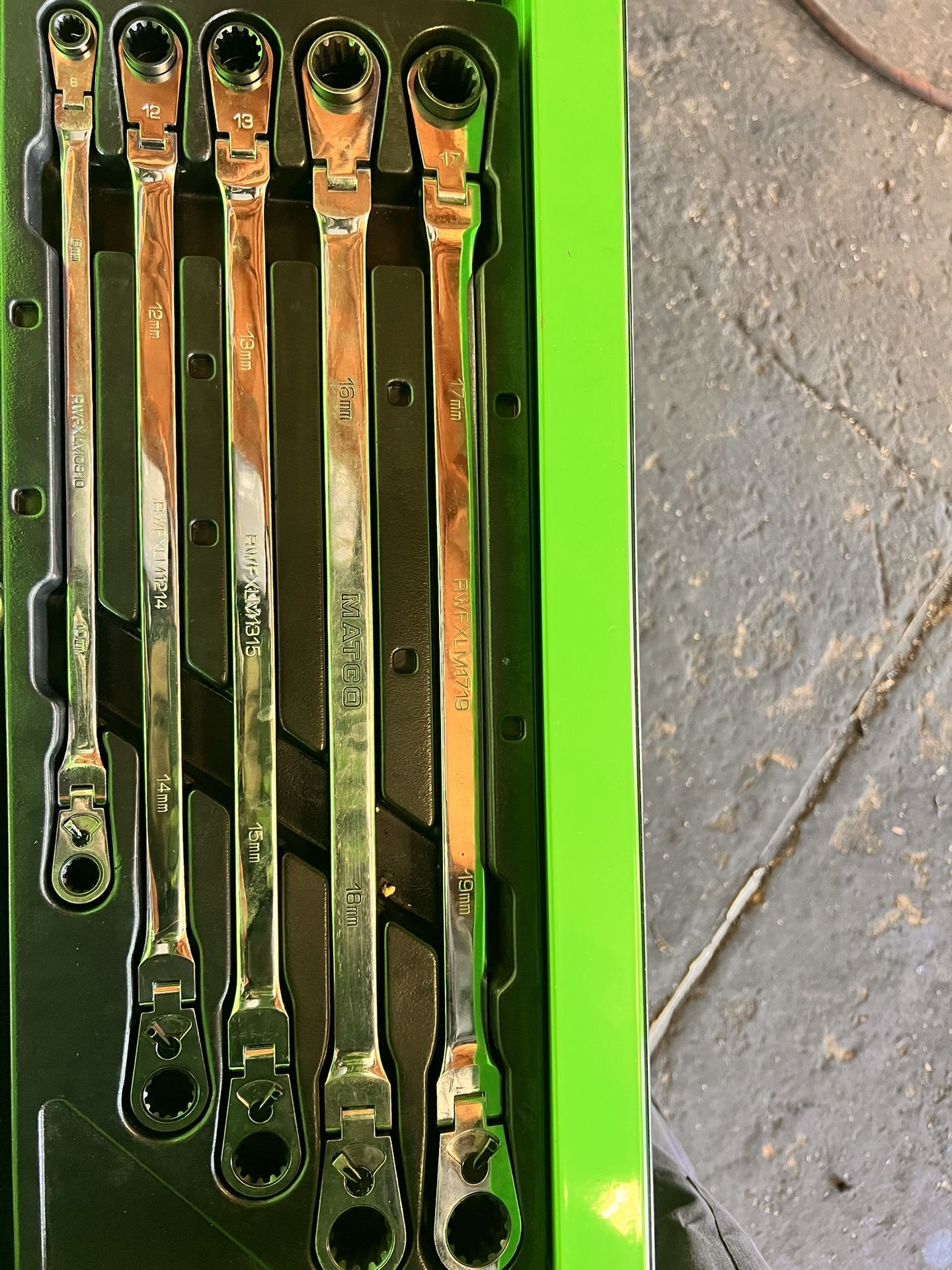 Matco Swivel Wrenches 8 Thru 19