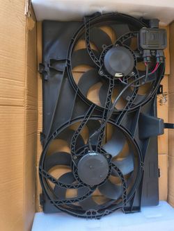 Radiator cooling fan ford edge 2011