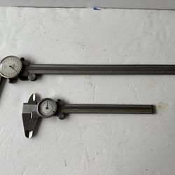 Mitutoya and Helios Dial Calipers 6” and 12”