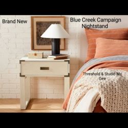Brand New Blue Creek Campaign Nightstand 