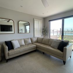 Leather Couch 