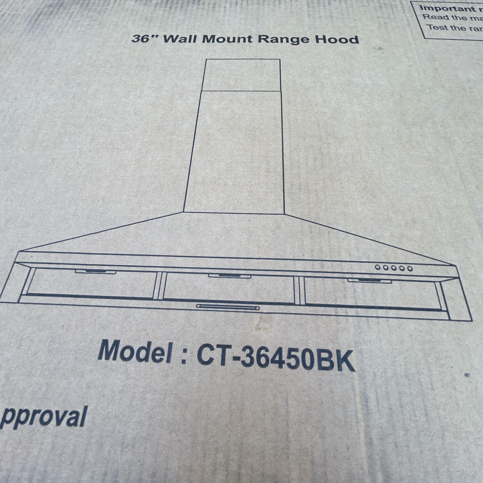 Under Cabinet Range Hood 