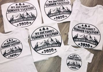 Family vacation shirts 🏔