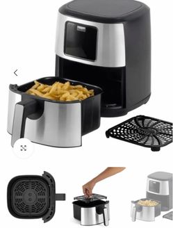 BELLA PRO SERIES 4.2-QT TOUCHSCREEN AIR FRYER - STAINLESS STEEL