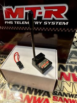 RC Sanwa/Airtronics MT-R FH5 4-Channel 2.4GHz Radio with RX-493i WITH Receiver