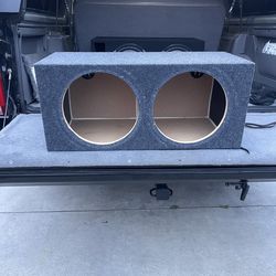 Subwoofer box for 12”