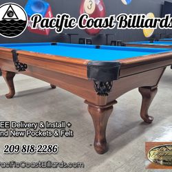 AMF Playmaster Pool Table (FREE Delivery & Install + New Felt Any Color)