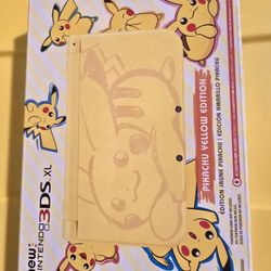 New Nintendo 3DS XL Pikachu Yellow Edition 
