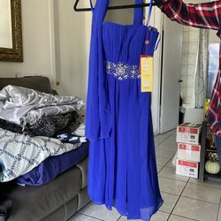 New Royal Blue Dress Size 4