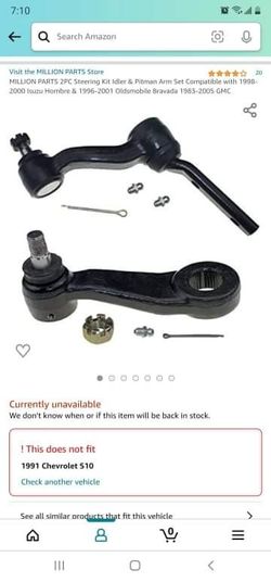 New S10 Idler And Pitman Arms
