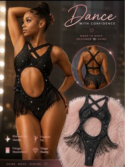 Exotic sexy one piece dancer outfit