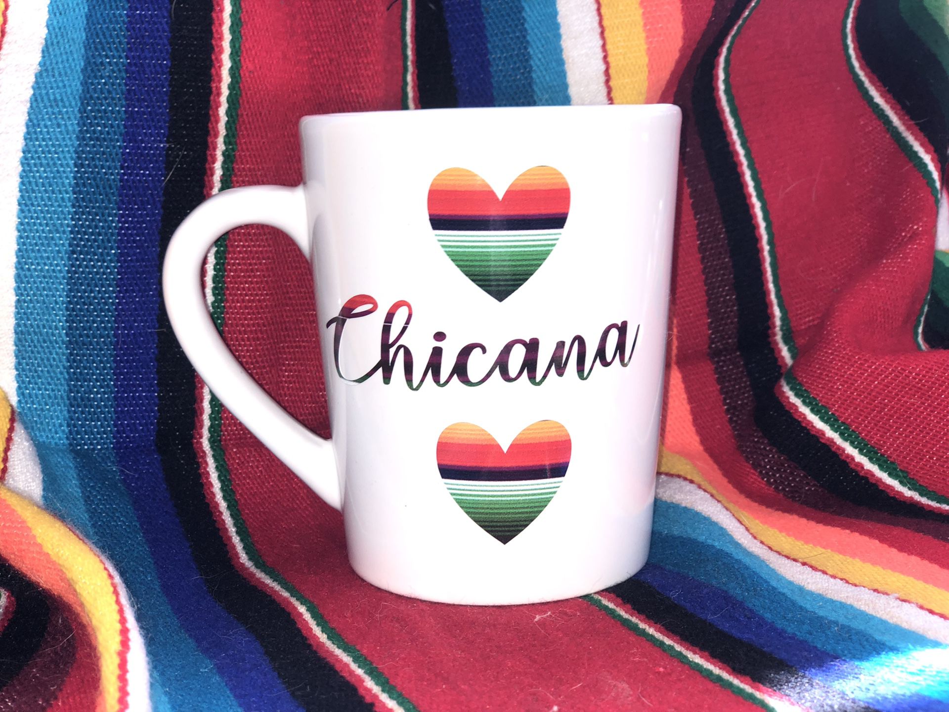 Chicana coffee cup