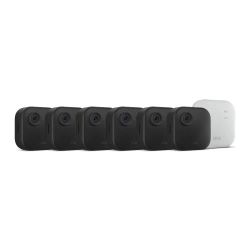 * Blink - Outdoor 4 XR — Wireless security camera with extended range, up to 400 feet. Sync Module XR included — 6 Cameras - Black