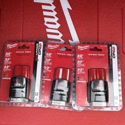 M12 2.0 Authentic Batteries