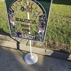 Stained Glass One Of A Kind Personalized 