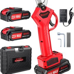 Electric Pruning Shears, Upgraded 1.4'' Cutting Diameter Powerful Brushless